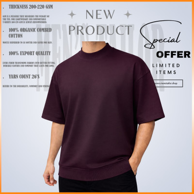 𝐌𝐨𝐜𝐤 𝐍𝐞𝐜𝐤 𝐃𝐫𝐨𝐩 𝐒𝐡𝐨𝐮𝐥𝐝𝐞𝐫 _ 1 pic Offer 200+ GSM_ 𝑻𝒆𝒓𝒓𝒚 𝑪𝒐𝒕𝒕𝒐𝒏 𝒇𝒂𝒃𝒓𝒊𝒄 - Wine